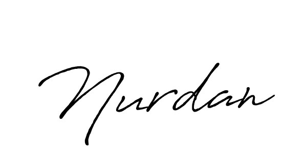 The best way (Antro_Vectra_Bolder) to make a short signature is to pick only two or three words in your name. The name Nurdan include a total of six letters. For converting this name. Nurdan signature style 7 images and pictures png