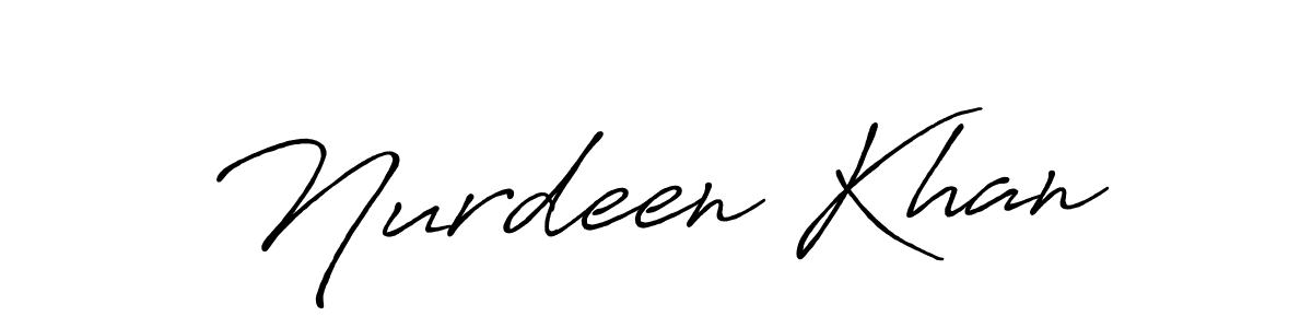 Make a beautiful signature design for name Nurdeen Khan. Use this online signature maker to create a handwritten signature for free. Nurdeen Khan signature style 7 images and pictures png