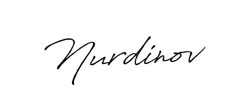 The best way (Antro_Vectra_Bolder) to make a short signature is to pick only two or three words in your name. The name Nurdinov include a total of six letters. For converting this name. Nurdinov signature style 7 images and pictures png