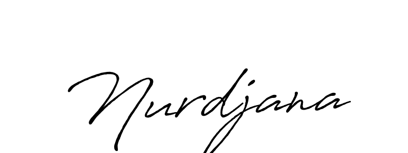 Best and Professional Signature Style for Nurdjana. Antro_Vectra_Bolder Best Signature Style Collection. Nurdjana signature style 7 images and pictures png