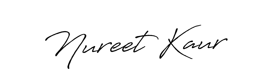 Use a signature maker to create a handwritten signature online. With this signature software, you can design (Antro_Vectra_Bolder) your own signature for name Nureet Kaur. Nureet Kaur signature style 7 images and pictures png