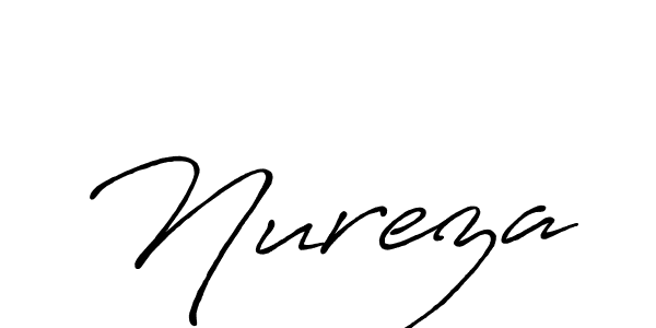 The best way (Antro_Vectra_Bolder) to make a short signature is to pick only two or three words in your name. The name Nureza include a total of six letters. For converting this name. Nureza signature style 7 images and pictures png