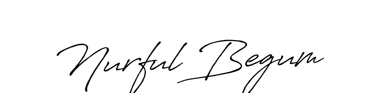 How to Draw Nurful Begum signature style? Antro_Vectra_Bolder is a latest design signature styles for name Nurful Begum. Nurful Begum signature style 7 images and pictures png