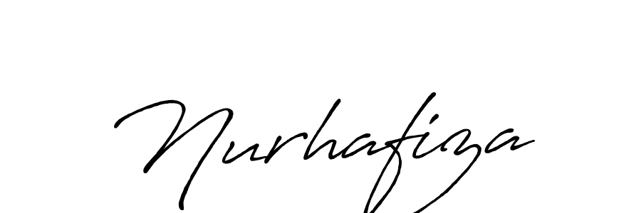 Also You can easily find your signature by using the search form. We will create Nurhafiza name handwritten signature images for you free of cost using Antro_Vectra_Bolder sign style. Nurhafiza signature style 7 images and pictures png