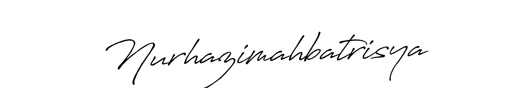 How to Draw Nurhazimahbatrisya signature style? Antro_Vectra_Bolder is a latest design signature styles for name Nurhazimahbatrisya. Nurhazimahbatrisya signature style 7 images and pictures png