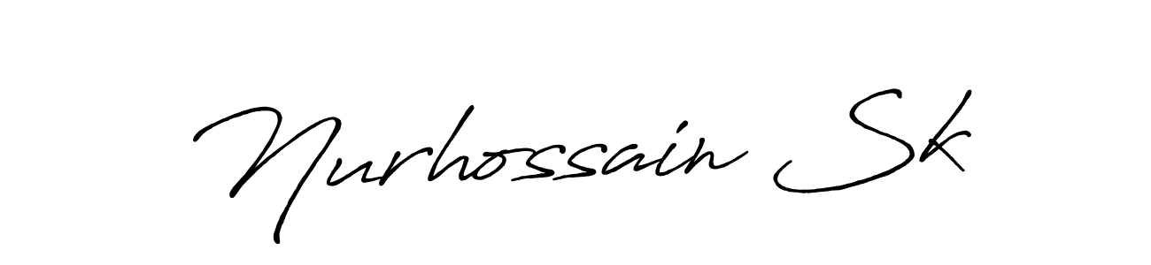 Also we have Nurhossain Sk name is the best signature style. Create professional handwritten signature collection using Antro_Vectra_Bolder autograph style. Nurhossain Sk signature style 7 images and pictures png