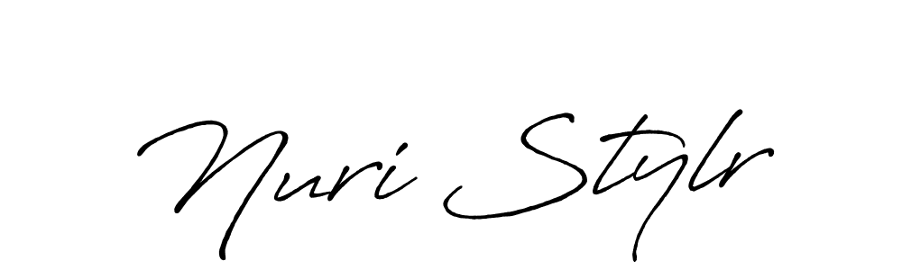 Here are the top 10 professional signature styles for the name Nuri Stylr. These are the best autograph styles you can use for your name. Nuri Stylr signature style 7 images and pictures png