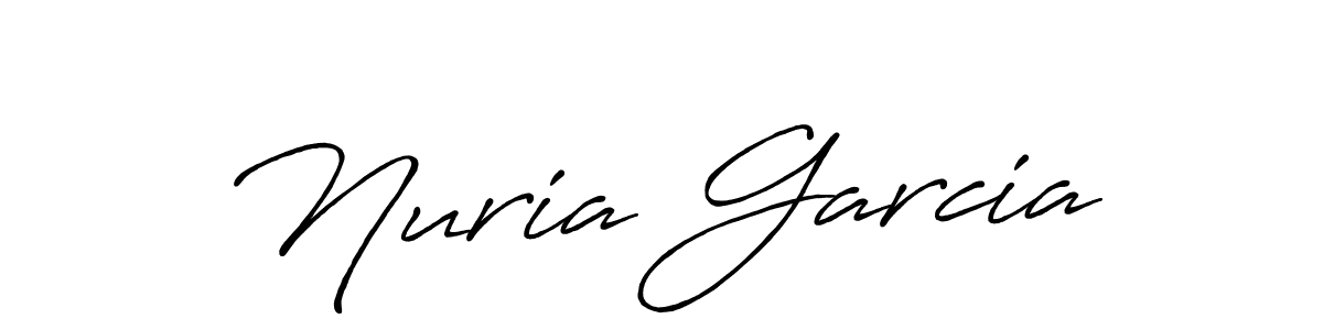 Use a signature maker to create a handwritten signature online. With this signature software, you can design (Antro_Vectra_Bolder) your own signature for name Nuria Garcia. Nuria Garcia signature style 7 images and pictures png