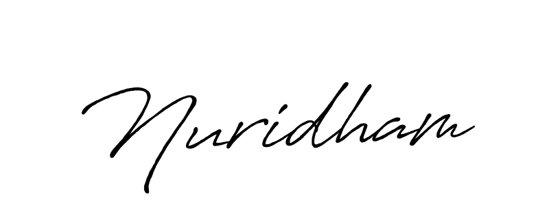 Here are the top 10 professional signature styles for the name Nuridham. These are the best autograph styles you can use for your name. Nuridham signature style 7 images and pictures png