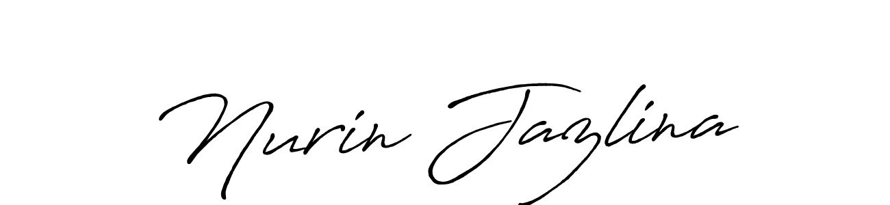 Make a beautiful signature design for name Nurin Jazlina. Use this online signature maker to create a handwritten signature for free. Nurin Jazlina signature style 7 images and pictures png