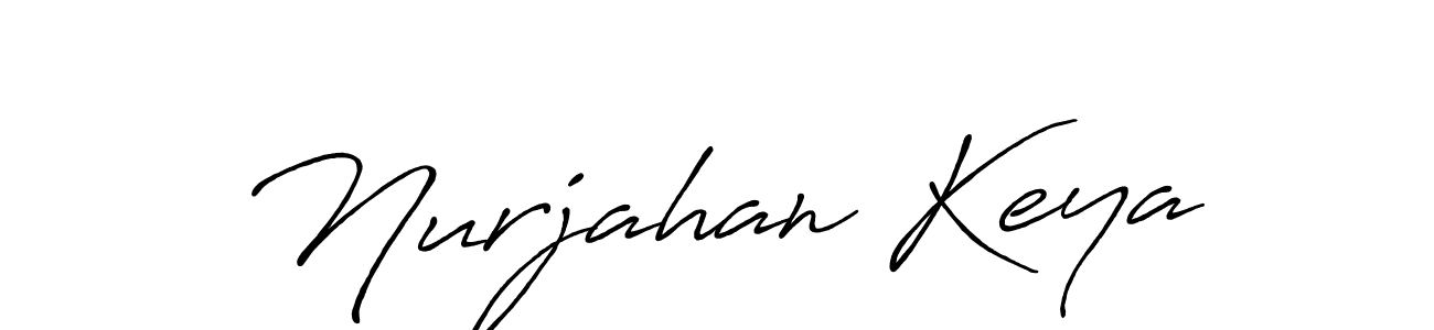 Antro_Vectra_Bolder is a professional signature style that is perfect for those who want to add a touch of class to their signature. It is also a great choice for those who want to make their signature more unique. Get Nurjahan Keya name to fancy signature for free. Nurjahan Keya signature style 7 images and pictures png