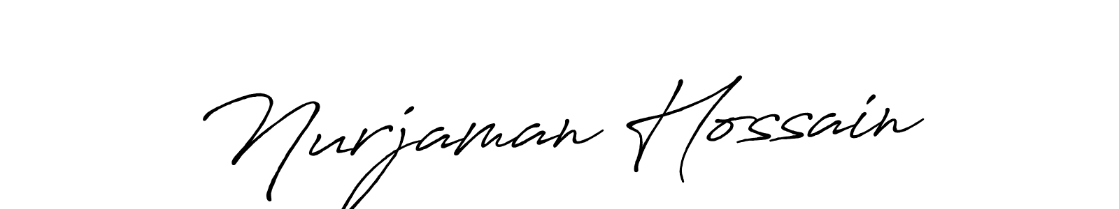 The best way (Antro_Vectra_Bolder) to make a short signature is to pick only two or three words in your name. The name Nurjaman Hossain include a total of six letters. For converting this name. Nurjaman Hossain signature style 7 images and pictures png