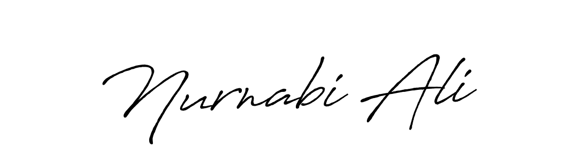 Antro_Vectra_Bolder is a professional signature style that is perfect for those who want to add a touch of class to their signature. It is also a great choice for those who want to make their signature more unique. Get Nurnabi Ali name to fancy signature for free. Nurnabi Ali signature style 7 images and pictures png