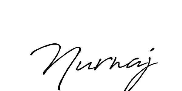 Use a signature maker to create a handwritten signature online. With this signature software, you can design (Antro_Vectra_Bolder) your own signature for name Nurnaj. Nurnaj signature style 7 images and pictures png