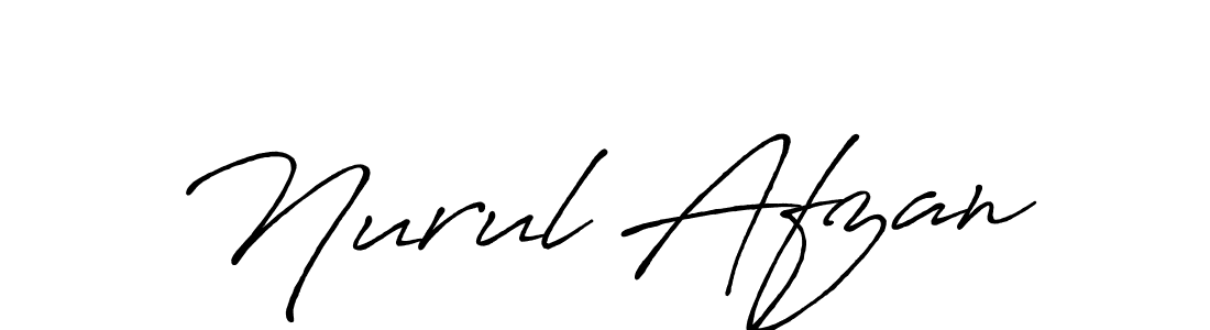 Antro_Vectra_Bolder is a professional signature style that is perfect for those who want to add a touch of class to their signature. It is also a great choice for those who want to make their signature more unique. Get Nurul Afzan name to fancy signature for free. Nurul Afzan signature style 7 images and pictures png