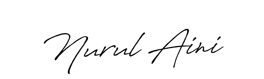 How to Draw Nurul Aini signature style? Antro_Vectra_Bolder is a latest design signature styles for name Nurul Aini. Nurul Aini signature style 7 images and pictures png