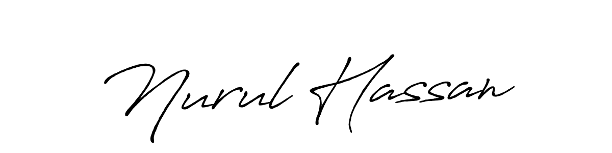Also You can easily find your signature by using the search form. We will create Nurul Hassan name handwritten signature images for you free of cost using Antro_Vectra_Bolder sign style. Nurul Hassan signature style 7 images and pictures png