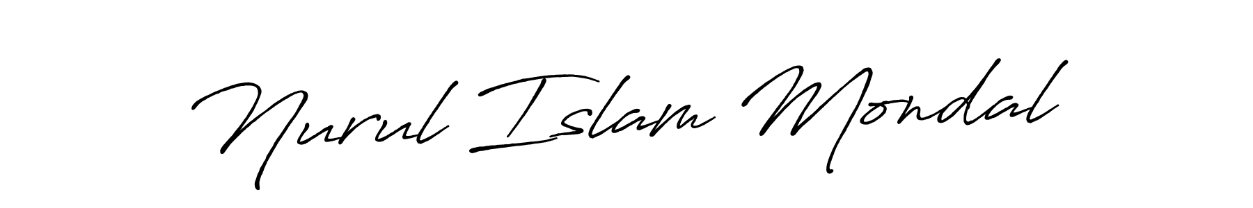 Also we have Nurul Islam Mondal name is the best signature style. Create professional handwritten signature collection using Antro_Vectra_Bolder autograph style. Nurul Islam Mondal signature style 7 images and pictures png