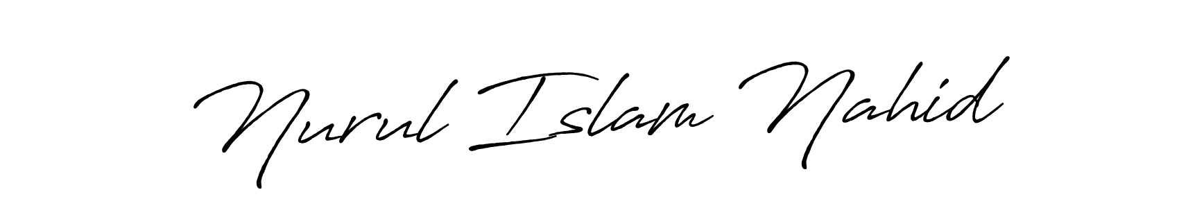 This is the best signature style for the Nurul Islam Nahid name. Also you like these signature font (Antro_Vectra_Bolder). Mix name signature. Nurul Islam Nahid signature style 7 images and pictures png