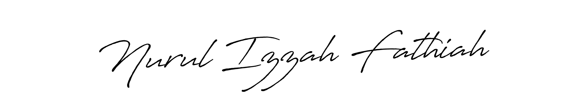 You should practise on your own different ways (Antro_Vectra_Bolder) to write your name (Nurul Izzah Fathiah) in signature. don't let someone else do it for you. Nurul Izzah Fathiah signature style 7 images and pictures png