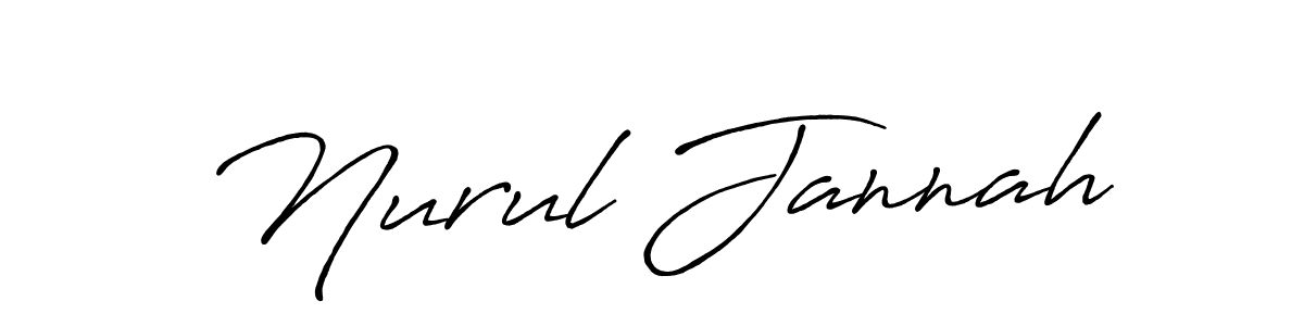 Once you've used our free online signature maker to create your best signature Antro_Vectra_Bolder style, it's time to enjoy all of the benefits that Nurul Jannah name signing documents. Nurul Jannah signature style 7 images and pictures png