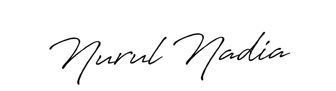 Here are the top 10 professional signature styles for the name Nurul Nadia. These are the best autograph styles you can use for your name. Nurul Nadia signature style 7 images and pictures png