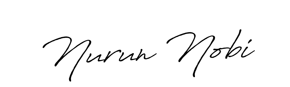 You can use this online signature creator to create a handwritten signature for the name Nurun Nobi. This is the best online autograph maker. Nurun Nobi signature style 7 images and pictures png