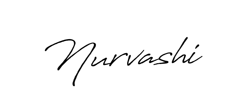 It looks lik you need a new signature style for name Nurvashi. Design unique handwritten (Antro_Vectra_Bolder) signature with our free signature maker in just a few clicks. Nurvashi signature style 7 images and pictures png