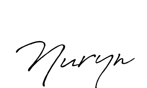 Make a short Nuryn signature style. Manage your documents anywhere anytime using Antro_Vectra_Bolder. Create and add eSignatures, submit forms, share and send files easily. Nuryn signature style 7 images and pictures png