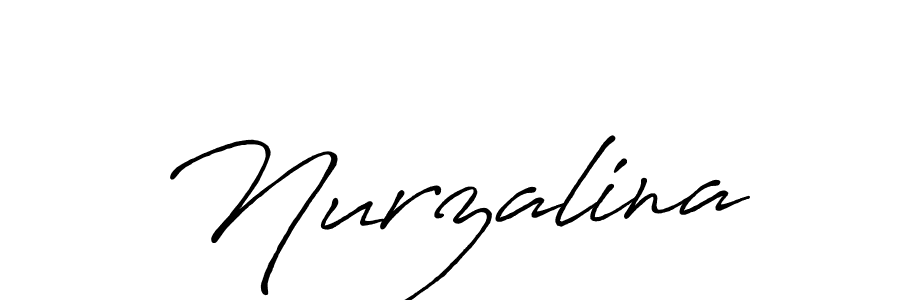 Similarly Antro_Vectra_Bolder is the best handwritten signature design. Signature creator online .You can use it as an online autograph creator for name Nurzalina. Nurzalina signature style 7 images and pictures png