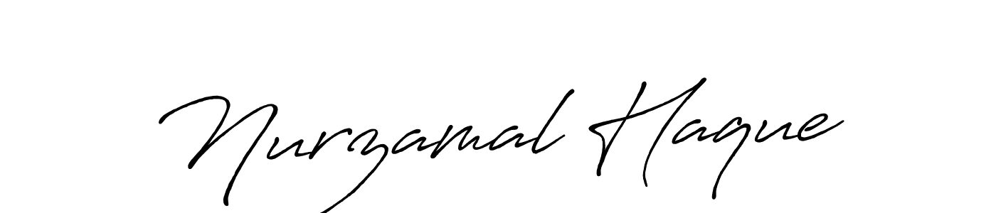 It looks lik you need a new signature style for name Nurzamal Haque. Design unique handwritten (Antro_Vectra_Bolder) signature with our free signature maker in just a few clicks. Nurzamal Haque signature style 7 images and pictures png