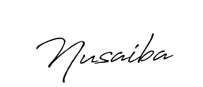 Antro_Vectra_Bolder is a professional signature style that is perfect for those who want to add a touch of class to their signature. It is also a great choice for those who want to make their signature more unique. Get Nusaiba name to fancy signature for free. Nusaiba signature style 7 images and pictures png