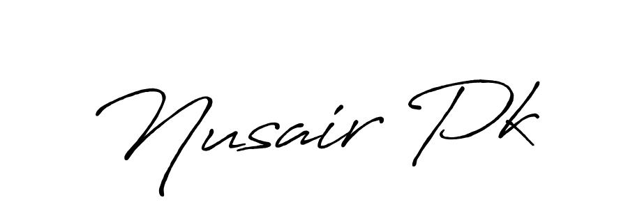 Make a beautiful signature design for name Nusair Pk. Use this online signature maker to create a handwritten signature for free. Nusair Pk signature style 7 images and pictures png