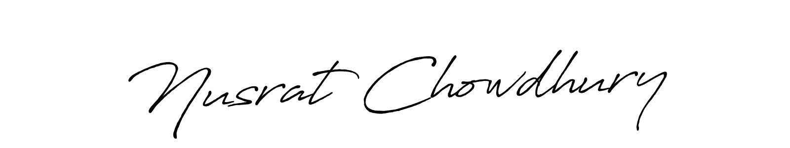 You can use this online signature creator to create a handwritten signature for the name Nusrat Chowdhury. This is the best online autograph maker. Nusrat Chowdhury signature style 7 images and pictures png