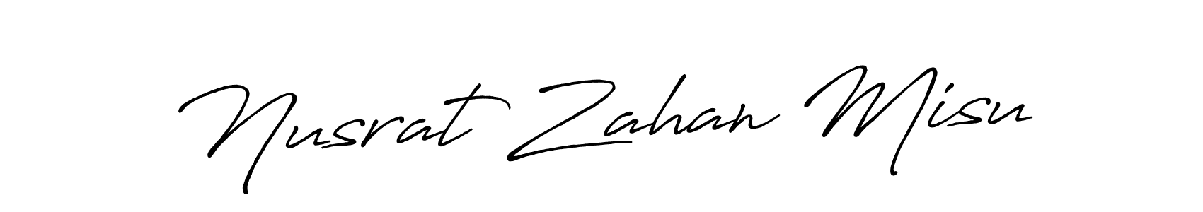 Also You can easily find your signature by using the search form. We will create Nusrat Zahan Misu name handwritten signature images for you free of cost using Antro_Vectra_Bolder sign style. Nusrat Zahan Misu signature style 7 images and pictures png