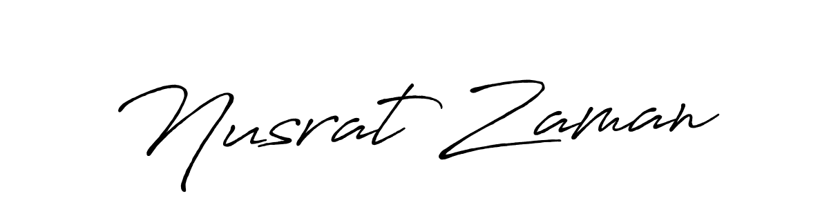 Also You can easily find your signature by using the search form. We will create Nusrat Zaman name handwritten signature images for you free of cost using Antro_Vectra_Bolder sign style. Nusrat Zaman signature style 7 images and pictures png