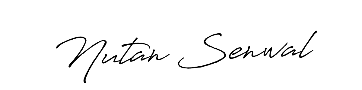 Once you've used our free online signature maker to create your best signature Antro_Vectra_Bolder style, it's time to enjoy all of the benefits that Nutan Senwal name signing documents. Nutan Senwal signature style 7 images and pictures png