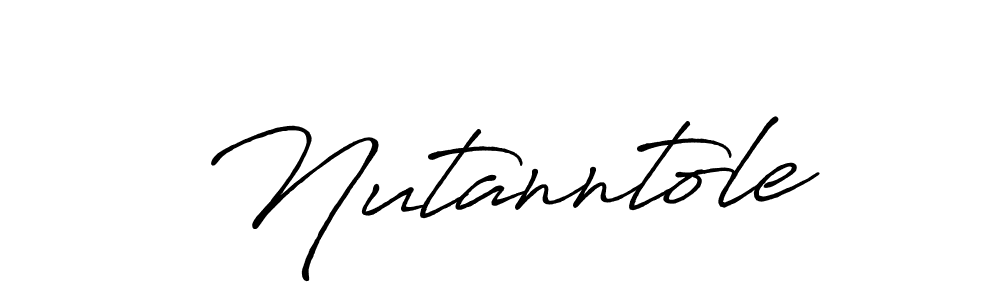 Make a beautiful signature design for name Nutanntole. Use this online signature maker to create a handwritten signature for free. Nutanntole signature style 7 images and pictures png