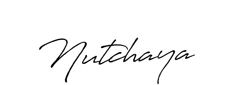 It looks lik you need a new signature style for name Nutchaya. Design unique handwritten (Antro_Vectra_Bolder) signature with our free signature maker in just a few clicks. Nutchaya signature style 7 images and pictures png