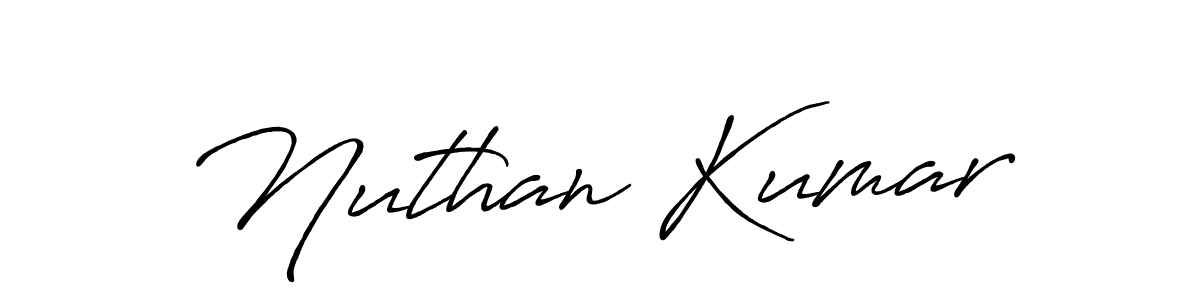 Here are the top 10 professional signature styles for the name Nuthan Kumar. These are the best autograph styles you can use for your name. Nuthan Kumar signature style 7 images and pictures png