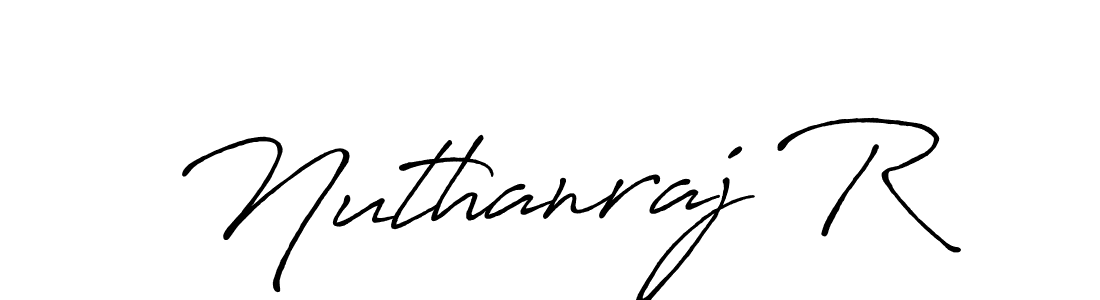 Make a short Nuthanraj R signature style. Manage your documents anywhere anytime using Antro_Vectra_Bolder. Create and add eSignatures, submit forms, share and send files easily. Nuthanraj R signature style 7 images and pictures png