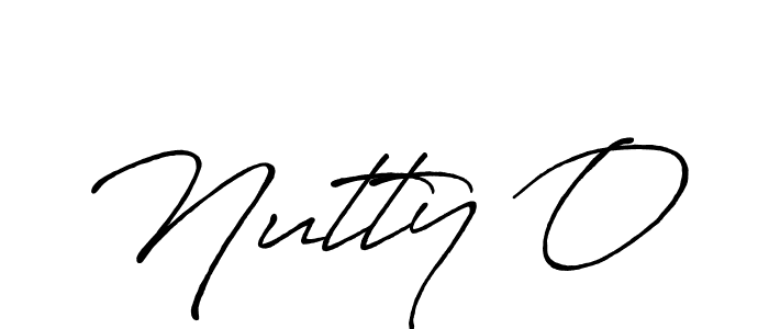 Make a beautiful signature design for name Nutty O. With this signature (Antro_Vectra_Bolder) style, you can create a handwritten signature for free. Nutty O signature style 7 images and pictures png