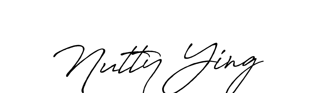 Design your own signature with our free online signature maker. With this signature software, you can create a handwritten (Antro_Vectra_Bolder) signature for name Nutty Ying. Nutty Ying signature style 7 images and pictures png