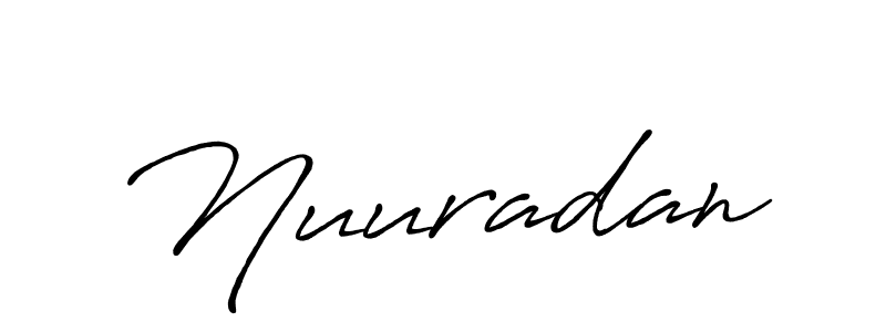 It looks lik you need a new signature style for name Nuuradan. Design unique handwritten (Antro_Vectra_Bolder) signature with our free signature maker in just a few clicks. Nuuradan signature style 7 images and pictures png