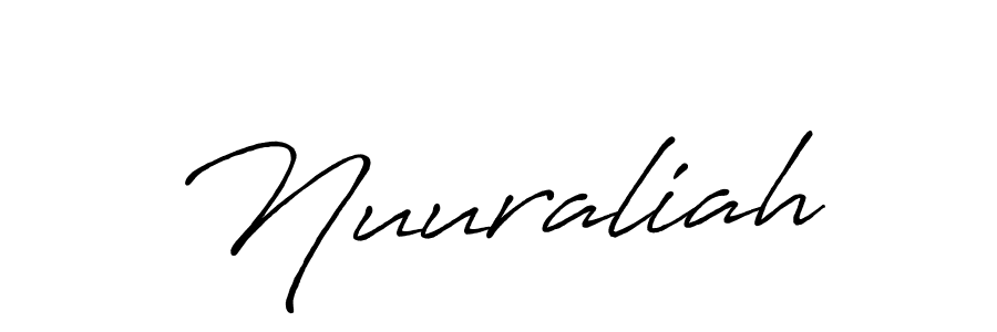 Similarly Antro_Vectra_Bolder is the best handwritten signature design. Signature creator online .You can use it as an online autograph creator for name Nuuraliah. Nuuraliah signature style 7 images and pictures png