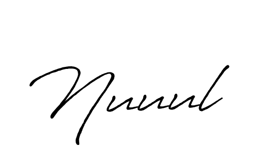 How to make Nuuul name signature. Use Antro_Vectra_Bolder style for creating short signs online. This is the latest handwritten sign. Nuuul signature style 7 images and pictures png