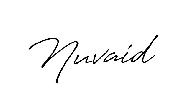 Make a short Nuvaid signature style. Manage your documents anywhere anytime using Antro_Vectra_Bolder. Create and add eSignatures, submit forms, share and send files easily. Nuvaid signature style 7 images and pictures png