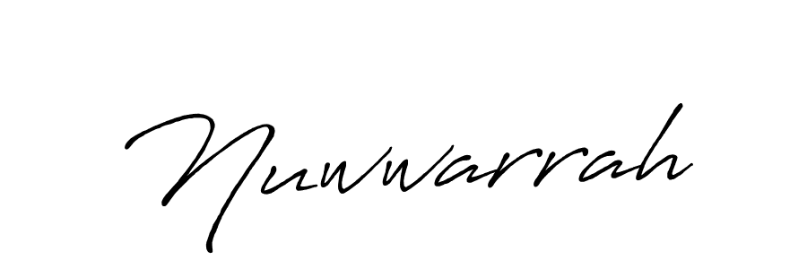 Also You can easily find your signature by using the search form. We will create Nuwwarrah name handwritten signature images for you free of cost using Antro_Vectra_Bolder sign style. Nuwwarrah signature style 7 images and pictures png