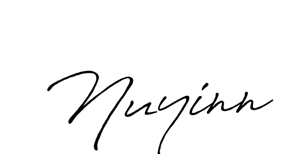 The best way (Antro_Vectra_Bolder) to make a short signature is to pick only two or three words in your name. The name Nuyinn include a total of six letters. For converting this name. Nuyinn signature style 7 images and pictures png