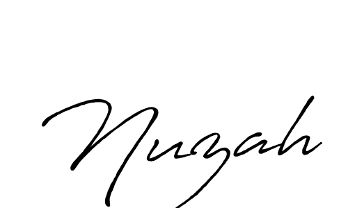 You should practise on your own different ways (Antro_Vectra_Bolder) to write your name (Nuzah) in signature. don't let someone else do it for you. Nuzah signature style 7 images and pictures png